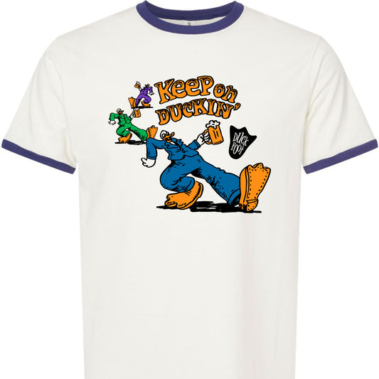 Keep On Duckin' Ringer T-shirt